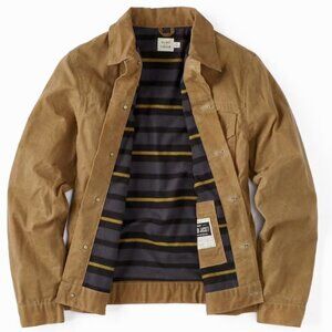 Flint and Tinder Waxed Trucker Jacket Mens XL Wool Lined Inner Pockets